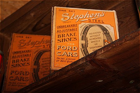 STEPHENS BRAKE SHOES - click to enlarge